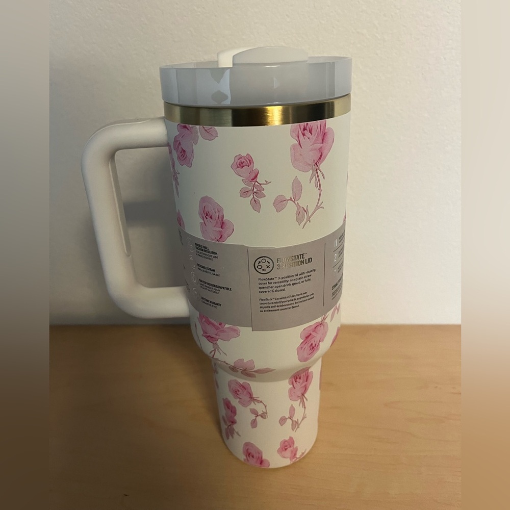 Stanley x Loveshackfancy “Ribbon Rosa” 🌹flower Viral Target exclusive nwt gift 💝 - Picture 8 of 11
